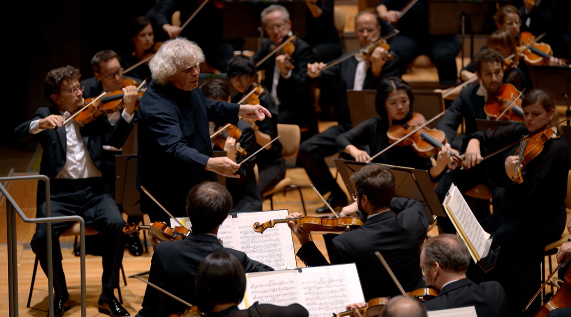 SIMON RATTLE – VOM GLÜCK DES DIRIGIERENS © Paulus Mueller-Hahl / Kick Film