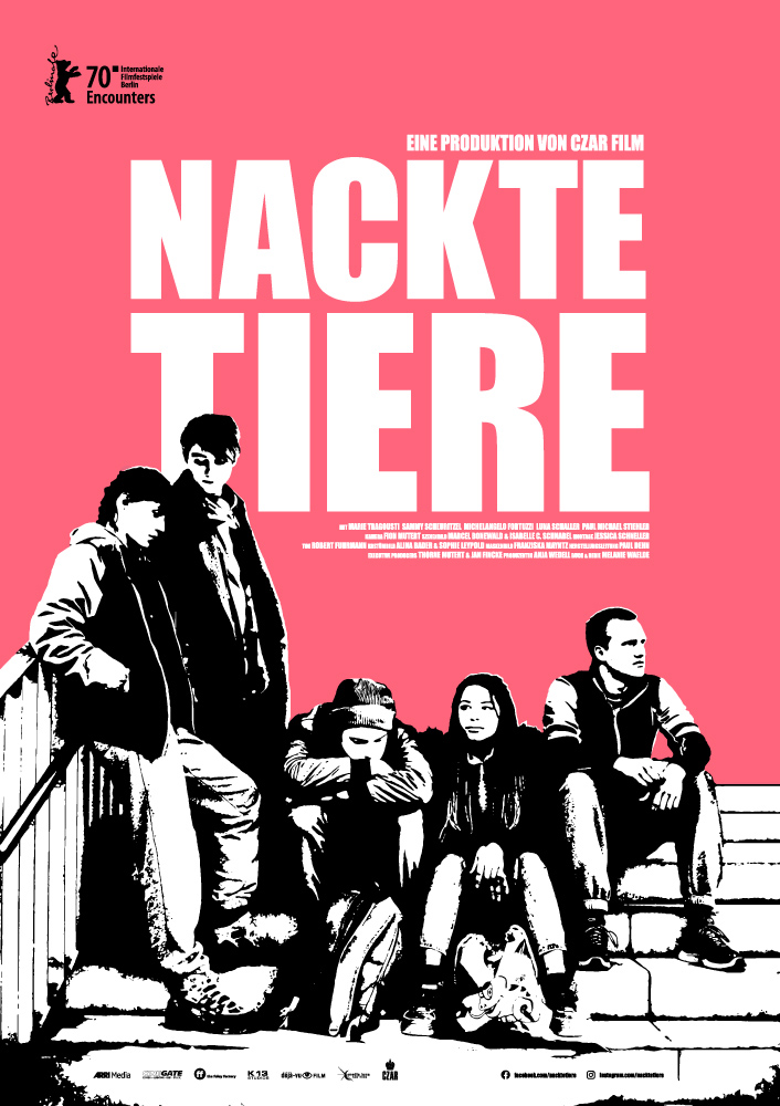 Poster NACKTE TIERE