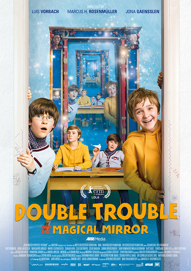 Poster DOUBLE TROUBLE – THE MAGICAL MIRROR